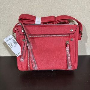 New Dressbarn Vibrant Red Crossbody Bag